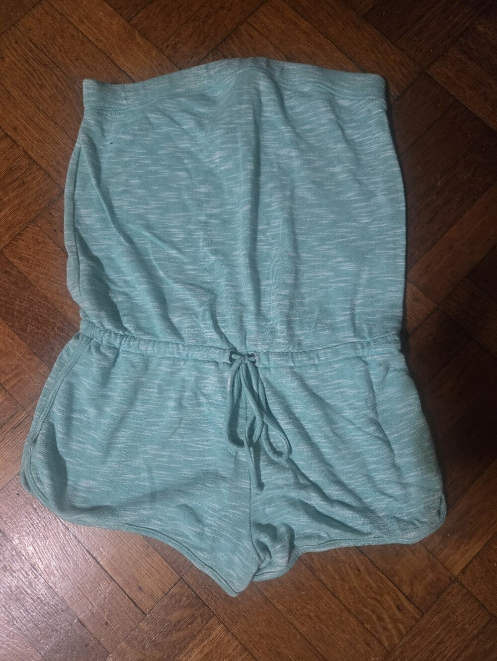 Mossimo Supply Co. Mint Green Strapless Romper Sz Small Mint Greeb